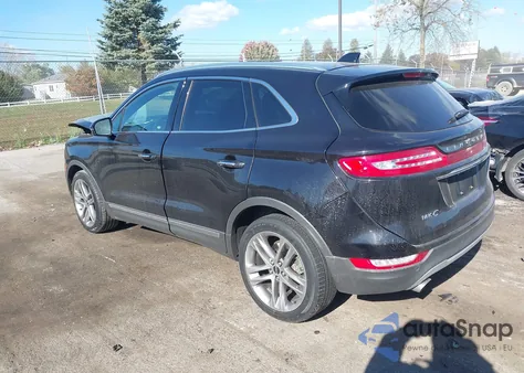 2019 Lincoln Mkc Reserve z USA, uszkodzony, nr VIN 5LMCJ3D92KUL25726